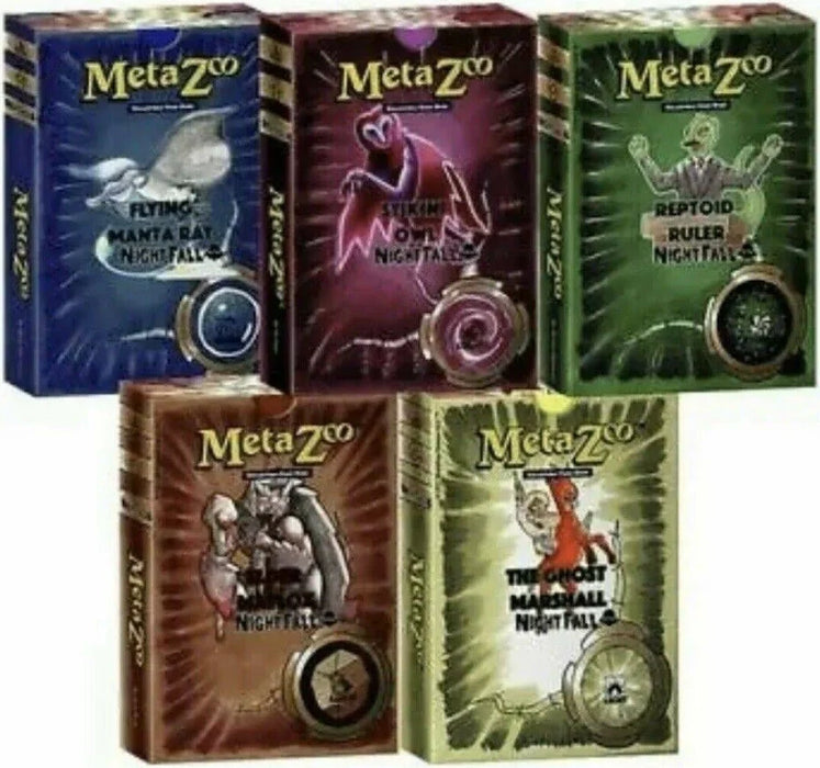 Meta Zoo Night Fall 1st Edition Theme Deck