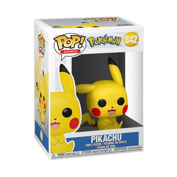 Funko Pop! Games Pokemon Vinyl Figure Pikachu #842