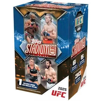 2025 Topps Stadium Club UFC Blaster Value Box