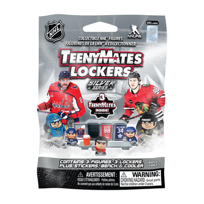 NHL Teeny Mates Lockers Silver Series
