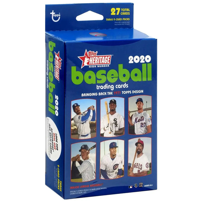 2020 Topps Heritage High Number Baseball Hanger Box