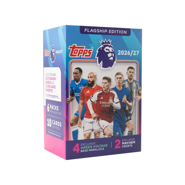 2026-27 Topps Premier League Flagship Edition Blaster Box