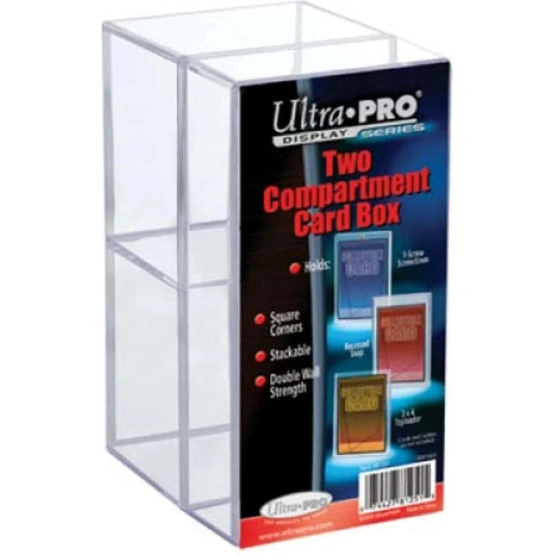 Ultra Pro Two Compartment Card Box